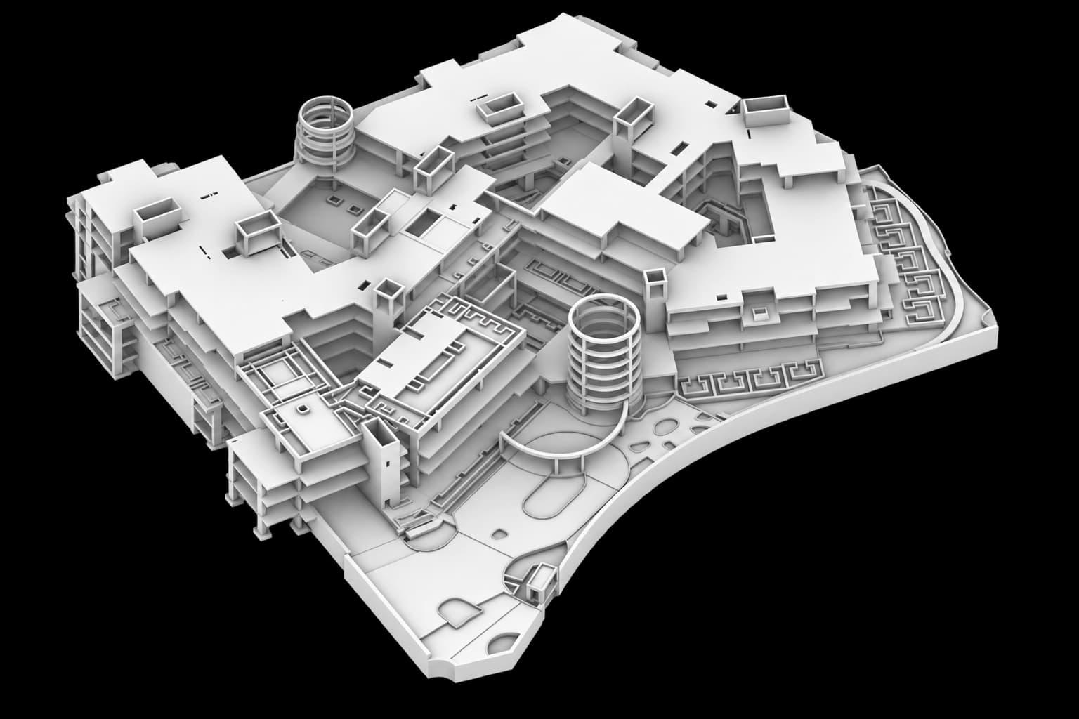 BIM model of the DGCL Capella Hotel