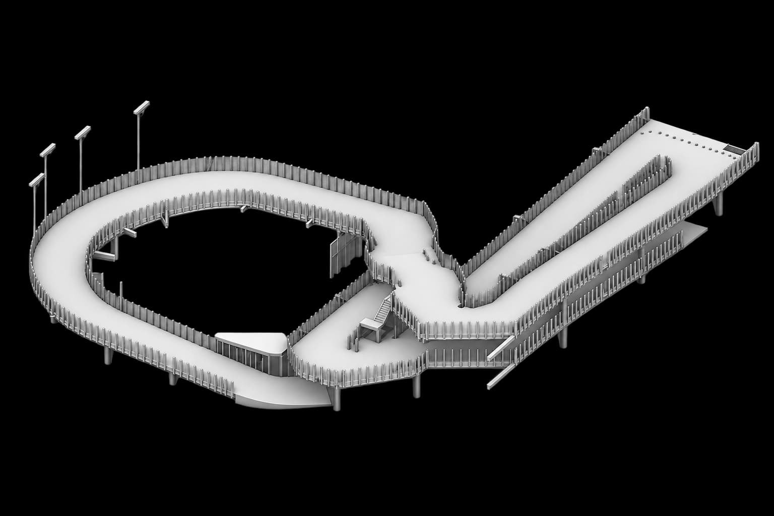 BIM model of Exit-10 E-Kart