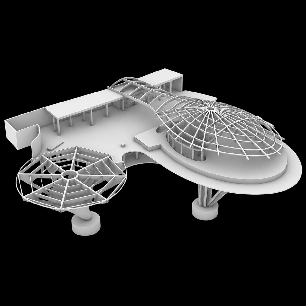 BIM model of the Trojena Mountain Observatory